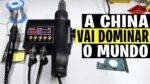 Muito BARATO e PEQUENA esta Estação de Solda Digital da CHINA