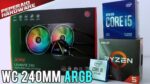 Teste XPG Levante 240 – Novo Watercooler com iluminação ARGB / Teste R5 3600, I5 10400 e I9 10900K!