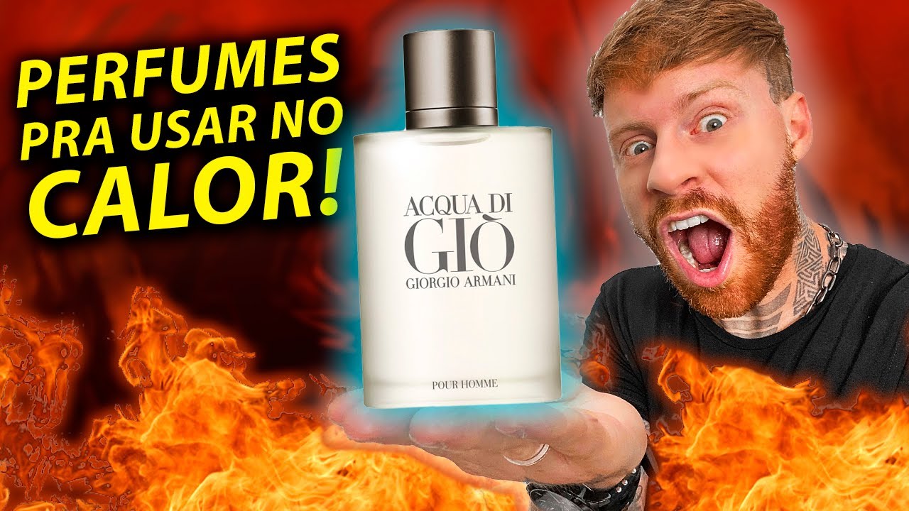 7 PERFUMES MASCULINOS REFRESCANTES para o CALOR (pra todos os Gostos e ...