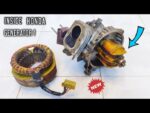 220V 600VA Honda Generator Desmontagem (Parte 2) |  O que há dentro?
