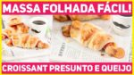 A MASSA FOLHADA mais FÁCIL e rápida DO MUNDO + Salgado de Massa Folhada | Receitas de Minuto 619