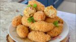 BOLINHO DE ARROZ CROCANTE E FÁCIL COM FRANGO | SEM FARINHA DE TRIGO | Gabriel Freitas