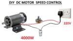 Como fazer 220V 4000W DC Motor Speed ​​Controller (Controle RPM)