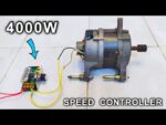 Controlador universal de velocidade do motor de 4000 W 220 V para motor de máquina de lavar