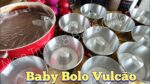 FIM DO ANO CHEGOU VAMOS FATURAR COM BABY BOLO VULCÃO 1 PARTE FOI ESSE CREME COBERTURA DELICIOSO.