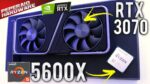 RYZEN 5 5600x + RTX 3070: Jogando com o hardware “mais modesto” de nova geração (Zen 3 & Ampere)