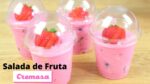 SALADA DE FRUTA CREMOSA COM GELATINA ( FAÇA E VENDA)