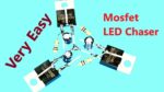CIRCUITO DE FLASHER DE LED MOSFET – UM CIRCUITO DE FLASHER DE LED DIFERENTE COM VOCÊ (IRFZ44N)