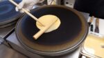 Crepe de sorvete de chocolate – comida de rua coreana