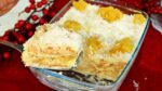 PAVÊ DE ABACAXI COM COCO | SOBREMESA DE NATAL SUPER FÁCIL E RÁPIDA