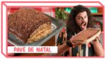 PAVÊ GELADO DE CHOCOLATE COM CREME | Receitas de Natal | Mohamad Hindi