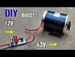 12V 1000W |  Conversor de aumento de tensão DC (12v a 43v) para motor DC DIY