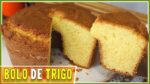 BOLO SIMPLES DE TRIGO I Receitas de Pai