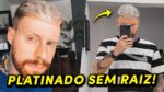 CABELO PLATINADO SEM RAIZ: Mostrei todo o Processo para Platinar o Cabelo, sem Descolorir a Raiz