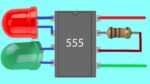 CIRCUITO DE LED FLASHER (NE555)