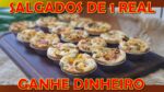 COMO FAZER SALGADO DE 1 REAL NA FORMINHA – GANHE DINHEIRO