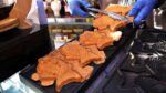 Hongdae Taiyaki com 5 sabores assado na hora / Pãezinhos em forma de peixe com 5 sabores / street food coreana