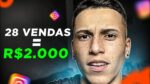 Hotmart: Como VENDER R$2.000 por mês como afiliado no Instagram