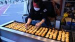 Mestre de takoyaki nº 1 nacional! Faça 130 em um instante / Habilidade incrível do Mestre Takoyaki / comida de rua coreana