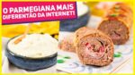 O PARMEGIANA MAIS DIFERENTE! Rocambole Parmegiana + Purê de Couve Flor | Receitas de Minuto 630