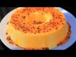 PUDIM DE MARACUJÁ PERFEITO! RÁPIDO E FÁCIL SEM FORNO! SOBREMESA GELADA