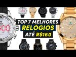 RELÓGIOS de PRESENÇA Baratos: ATÉ R$160! Relógios Masculinos INCRÍVEIS pra comprar AGORA