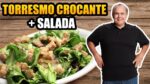 Torresmo Crocante com Salada de Chicória do Chef Taico