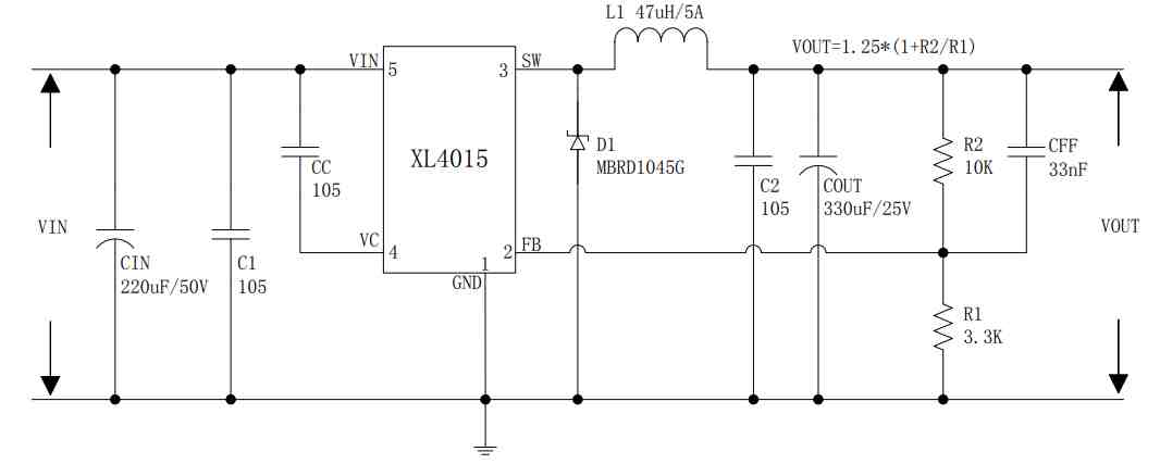 Modificando o conversor Buck XL4015 com um limitador de corrente ajustável 4 Modificando o conversor Buck XL4015 com um limitador de corrente ajustável