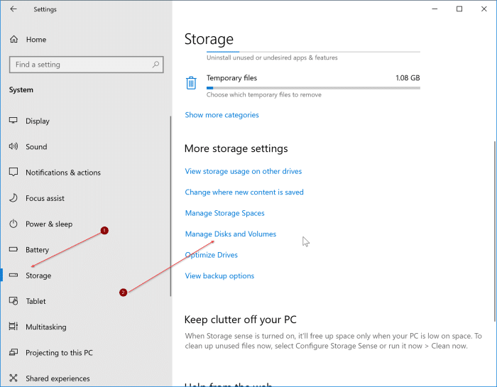Verifique a vida útil e a temperatura restantes estimadas do SSD NVMe no Windows 10