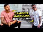 5 tipos de CAMISETAS MASCULINAS: Qual escolher pro seu dia a dia?