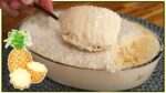 GELADO DE ABACAXI I super simples e delicioso