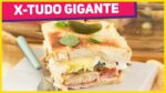 O MAIOR X-TUDO PARA FAZER EM CASA! Super ECONÔMICO | Lanche de Forno fácil | Receitas de Minuto 642