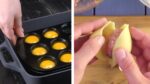 Separe as claras e as gemas em um tabuleiro de muffin | 10 aperitivos saborosos