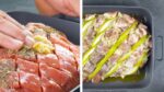 Um banquete para os fãs de carne! Experimente esta carne de porco com recheio especial