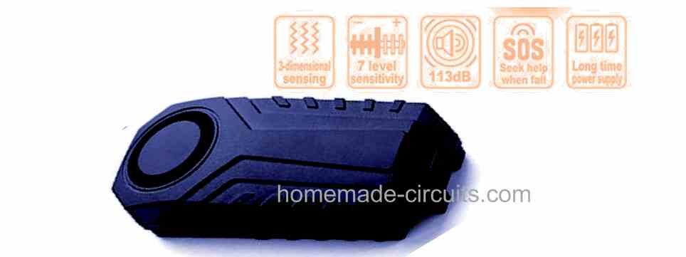 Circuito de alarme antifurto simples para proteger itens valiosos 2 Circuito de alarme antifurto simples para proteger itens valiosos