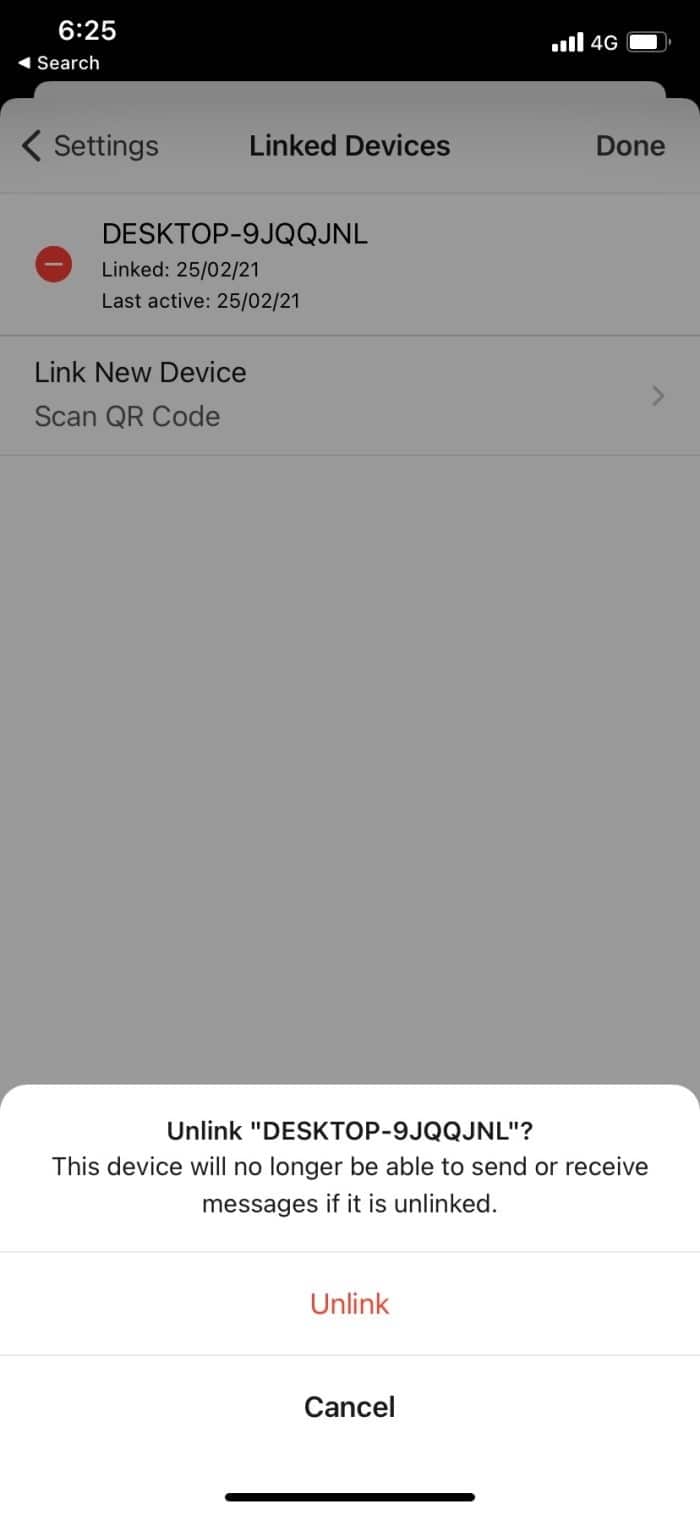 Como sair do Signal Desktop no Windows 10 e Mac 6 Saia do aplicativo Signal Desktop no Windows 10 ou Mac