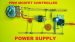 FONTE DE ALIMENTAÇÃO CONTROLADA PWM MOSFET / CIRCUITO DE CONTROLE DE MOTOR PWM NE555 / IRFZ44N