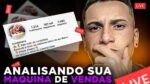 Ao Vivo Analisando sua Maquina de Vendas (SEU INSTAGRAM)