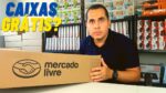 Como conseguir caixas GRÁTIS para o Mercado Livre | Embalagens para vendas no Mercado Livre