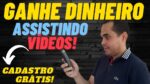 Como Ganhar dinheiro assistindo vídeos no celular? Ganhe R$20,00 por dia OU MAIS usando só o celular