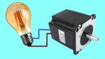 COMO GERAR ELETRICIDADE DE UM MOTOR DE PASSO – GERANDO ELECTRICIDADE COM UM MOTOR DE PASSO