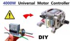 Controle universal de velocidade do motor de 4000 watts – faça o controlador de 120v RPM faça você mesmo