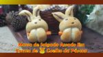 #Salgados Massa de Salgado Assado em Forma de   Coelho da Páscoa