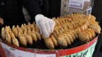 Taiyaki com reversão de preço?? 7 Taiyaki por 1.000 won / Pão em forma de peixe coreano, Bungeoppang / Comida de rua coreana