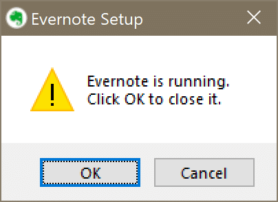 3 maneiras de corrigir o aplicativo Evernote que não abre ou não funciona no Windows 10 2 Reinstale o Evernote de forma inteligente sem desinstalar o aplicativo atual
