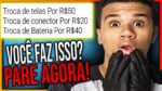 3 Consequências de Cobrar Muito Barato no Conserto de Celular (A 3 é a Pior!)