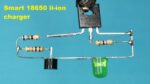 CIRCUITO DE CARGA SMART 18650 – COM INDICADOR DE BATERIA COMPLETA (carregador de íons de lítio Smart 18650)