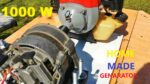 FAZEMOS NOSSO PRÓPRIO GERADOR – GERADOR DE 1 KW DO MOTOR TIRPAN E ALTERNADOR DO VEÍCULO
