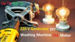 FAZENDO UM GERADOR DE 220 VOLTS DC A PARTIR DO MOTOR DA MÁQUINA DE LAVAR – FAÇA UM GERADOR DE 220 VOTL A PARTIR DE UM MOTOR UNIVERSAL