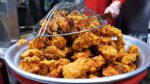Frango Gangjeong Meca em Incheon! 16 funcionários apenas? Mercado de Sinpo vende 1.000 peças por dia / Korean Spicy Fried Chicken – Korean Street Food